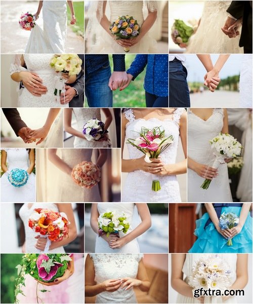 Collection procedure wedding celebration bride bridal bouquet 25 HQ Jpeg