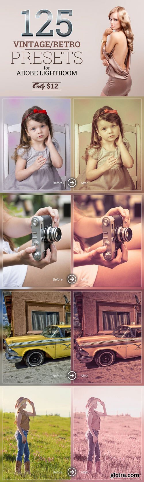 CM - 125 Lightroom Vintage/Retro Presets 371864