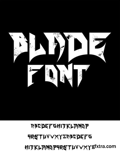 Blade Font