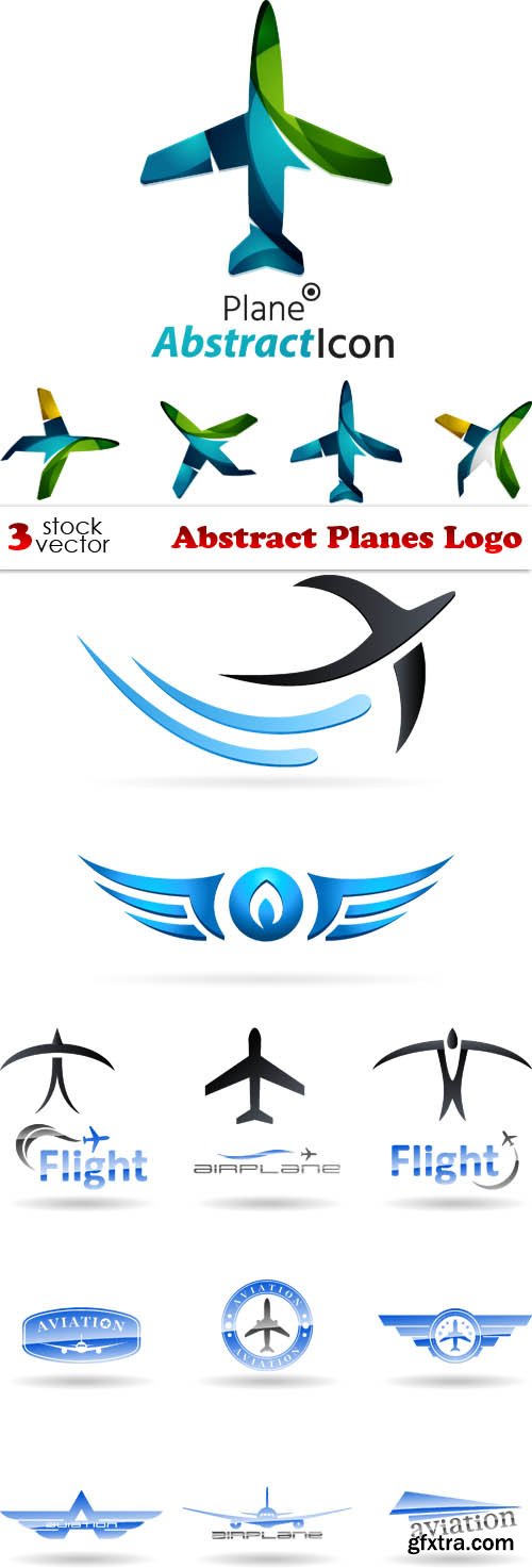 Vectors - Abstract Planes Logo