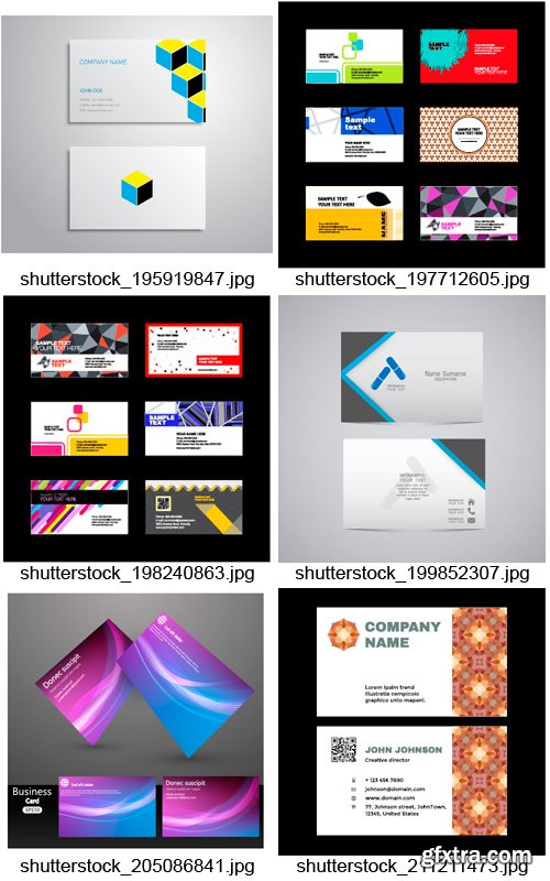 Amazing SS - Business Cards Set 3, 25xEPS