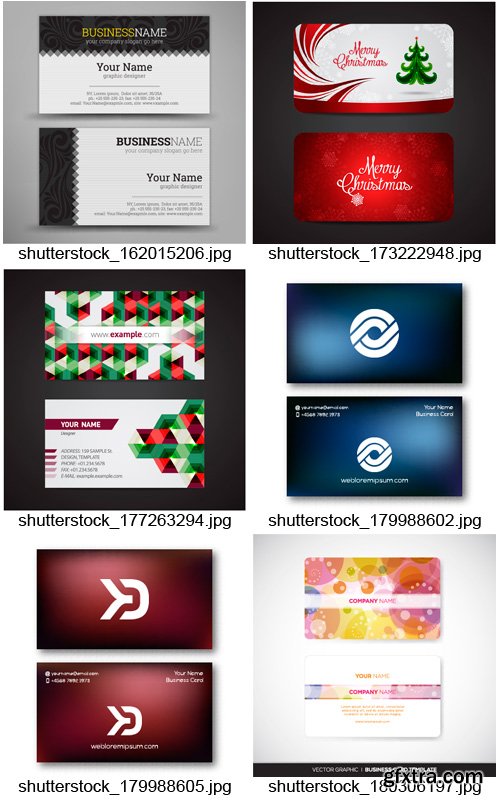 Amazing SS - Business Cards Set 3, 25xEPS