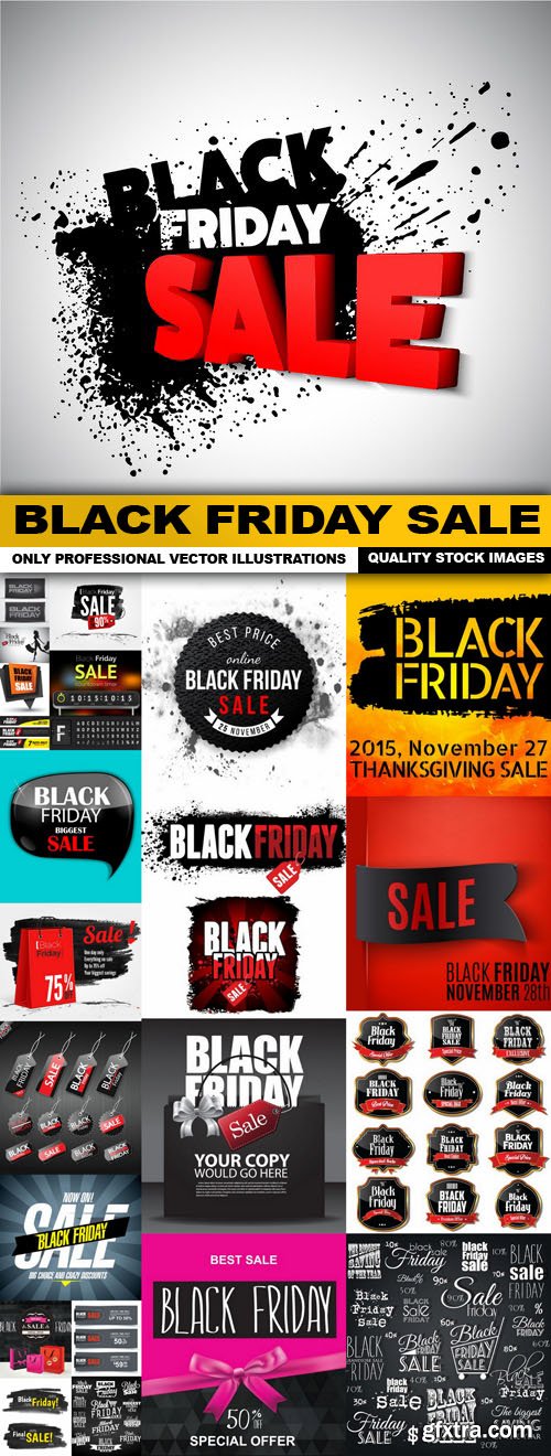 Black Friday Sale - 23 Vector