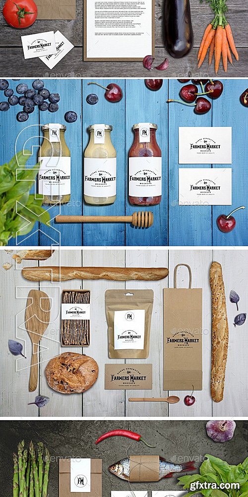 GraphicRiver - Farmers Market Scene Generator 11831400