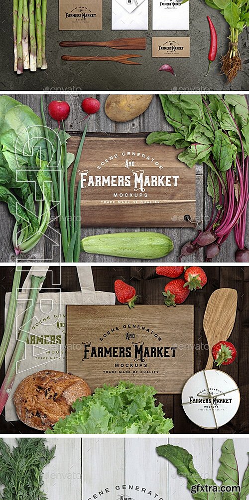 GraphicRiver - Farmers Market Scene Generator 11831400