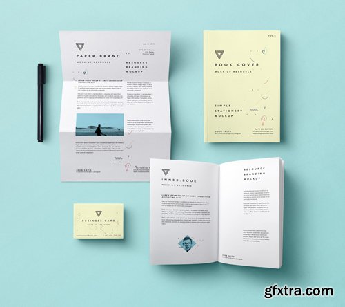 Simple Stationery Branding Vol 4