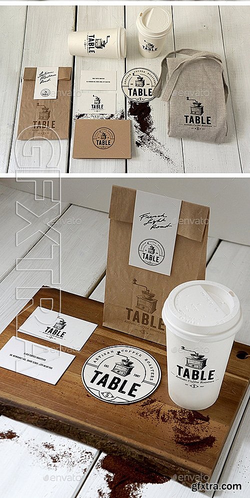 GraphicRiver - Coffee Branding Mockup 12753492