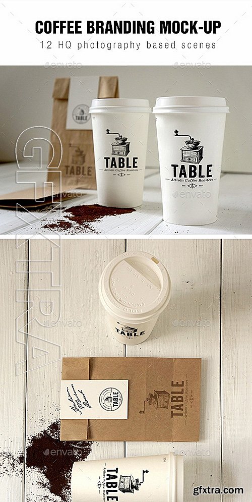 GraphicRiver - Coffee Branding Mockup 12753492