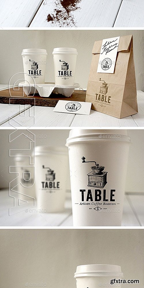 GraphicRiver - Coffee Branding Mockup 12753492