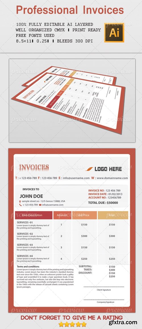 Professional Invoices 2