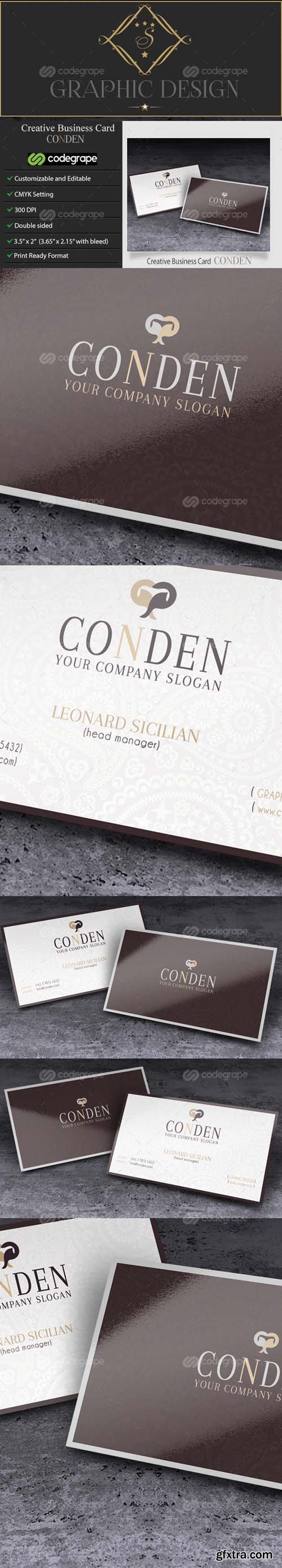 Creative Business Card - Conden