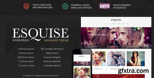 ThemeForest - Esquise v1.0.7 - Magazine WordPress Theme - 10392928