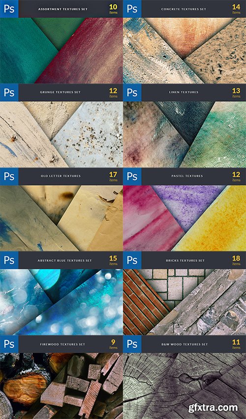 The Ultimate Textures Bundle with 180+ Resources
