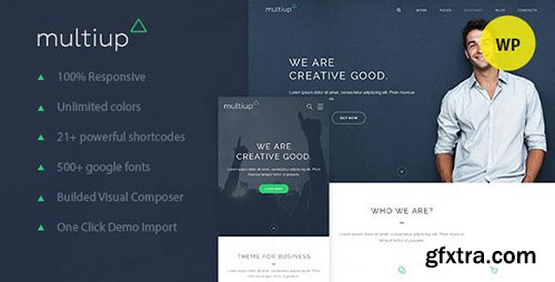 ThemeForest - MultiUp v1.0.0 - Multi Purpose WordPress Theme - 12728534