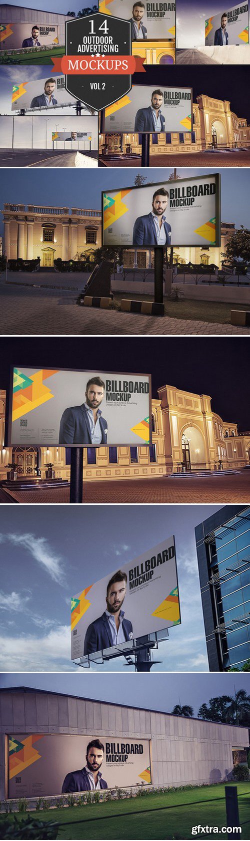 CM - Outdoor Advertising Mockup Vol. 2 370544