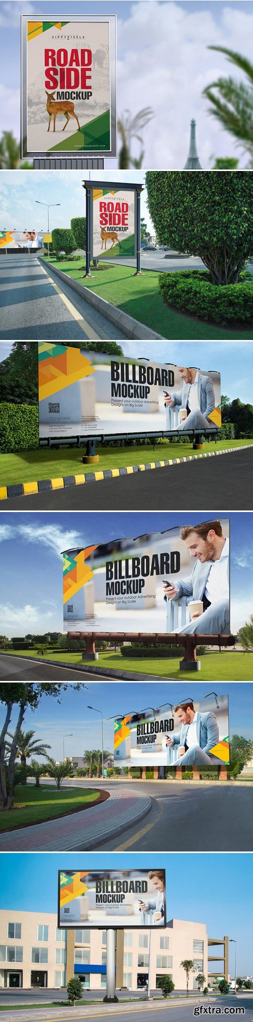 CM - Outdoor Advertising Mockups Vol. 4 372126