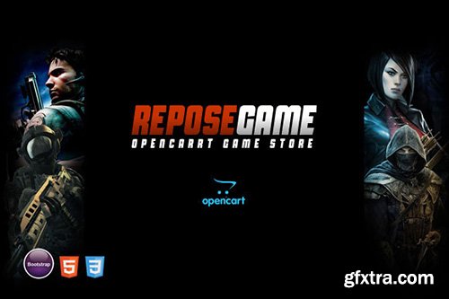 Repose - Game OpenCart 2.0.x Theme - CM 315418