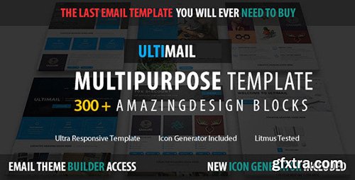 ThemeForest - UltiMail v1.1 - Multipurpose Email + Builder Access - 11424329