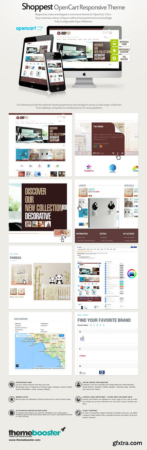 Shoppest v1.5 - Opencart 1.5.4.x - 1.5.6.x Responsive Theme - CM 3400