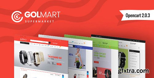 ThemeForest - Lexus Golmart v1.0 - Creative Opencart Theme - 12451977