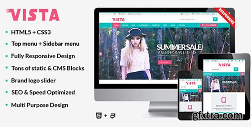 ThemeForest - Vista v1.0 - Responsive Multipurpose HTML5 Template - 12469034