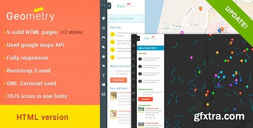 ThemeForest - GeoMetry - HTML Geolocation Template v2 - 5547092