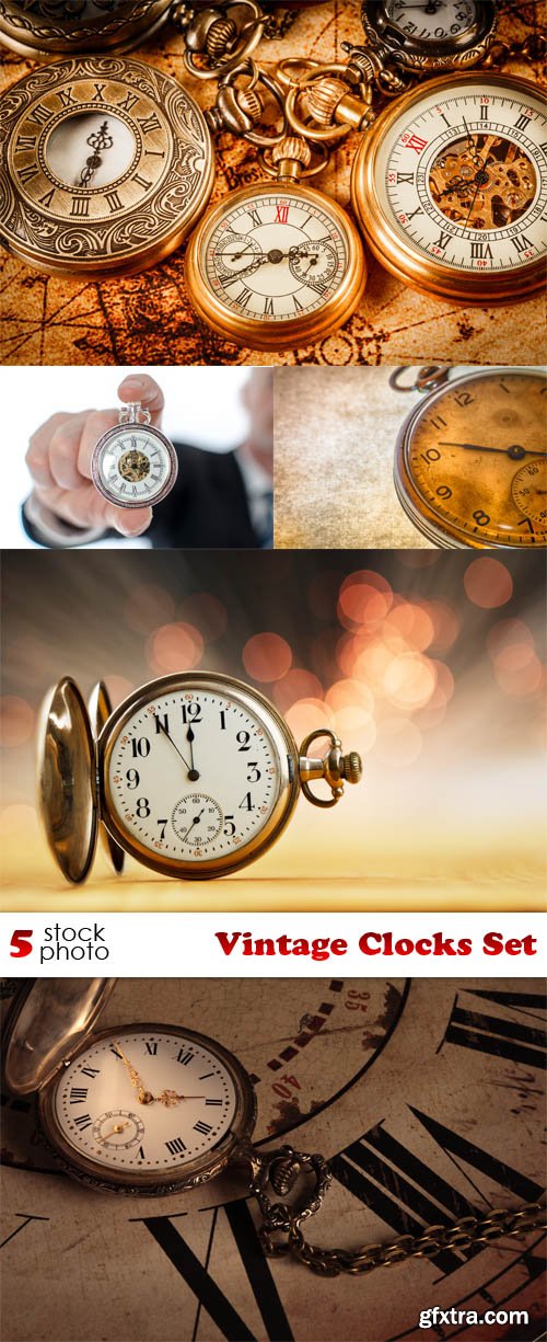 Photos - Vintage Clocks Set