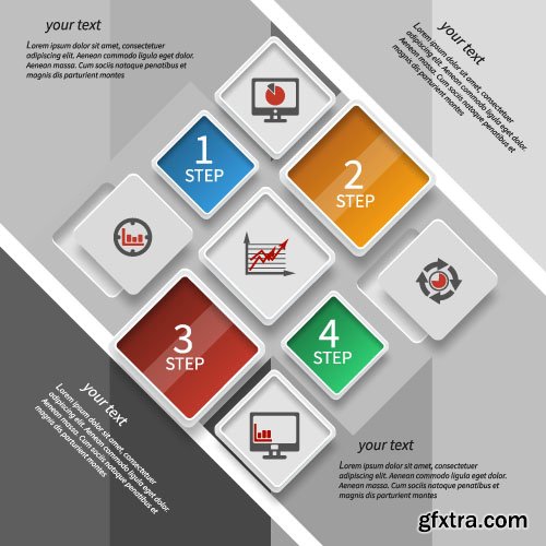 Infographics Vector Elements 11 - 25x EPS