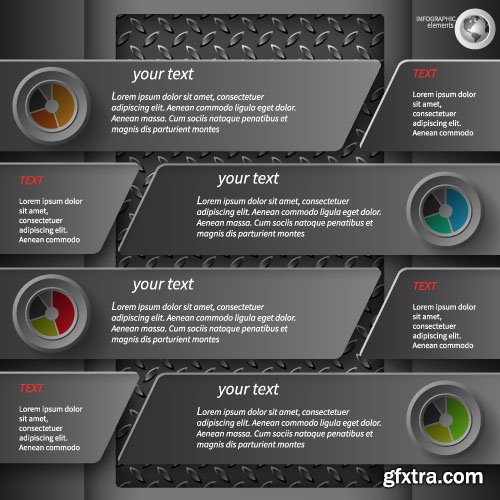 Infographics Vector Elements 11 - 25x EPS