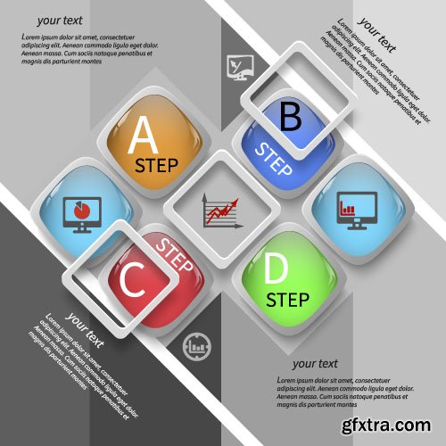 Infographics Vector Elements 11 - 25x EPS