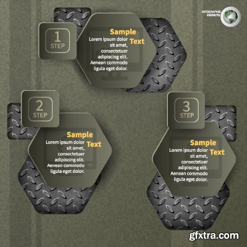 Infographics Vector Elements 11 - 25x EPS