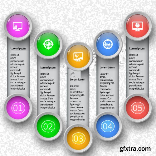 Infographics Vector Elements 11 - 25x EPS