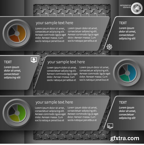 Infographics Vector Elements 11 - 25x EPS