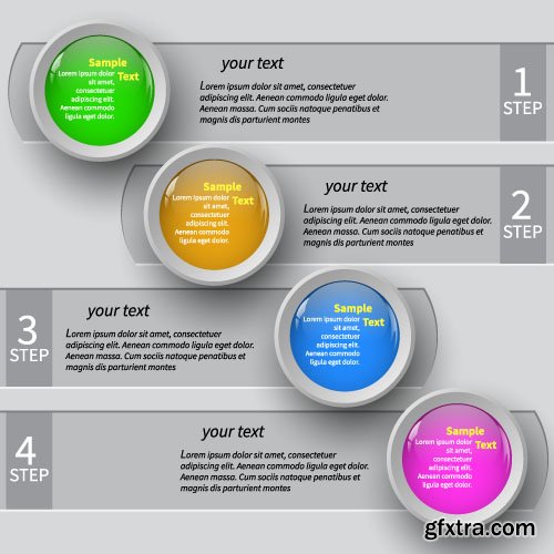 Infographics Vector Elements 11 - 25x EPS