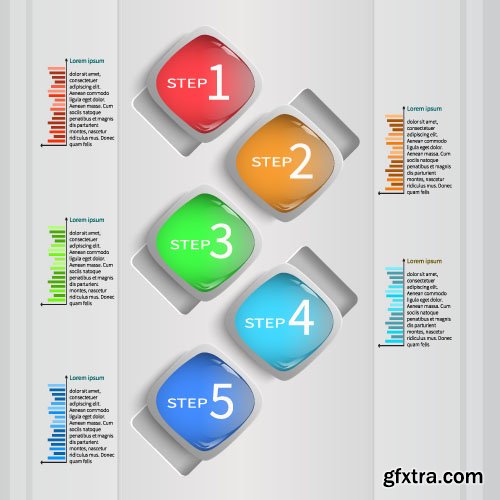 Infographics Vector Elements 11 - 25x EPS