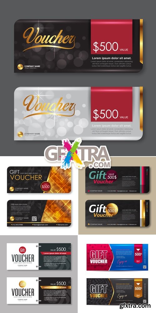 Vouchers Collection Vector