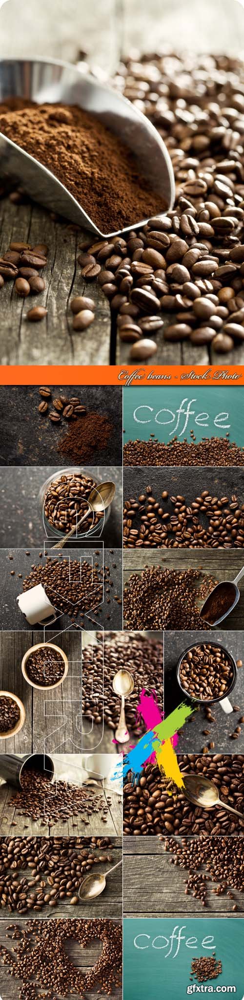 Coffee beans - Stock Photo
