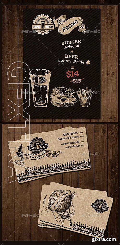 GraphicRiver - Lore Beer Pub 12239806