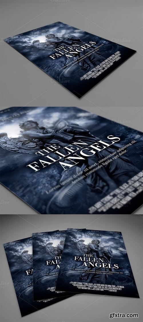 CM - A3 - Movie Poster Print Template 2 381841