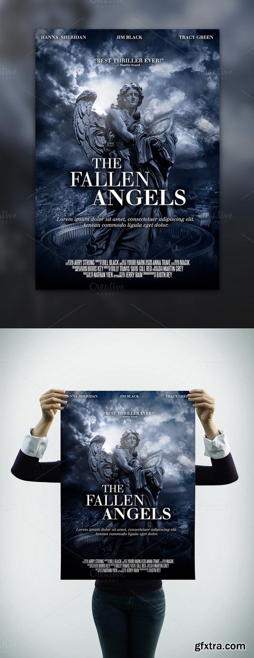 CM - A3 - Movie Poster Print Template 2 381841