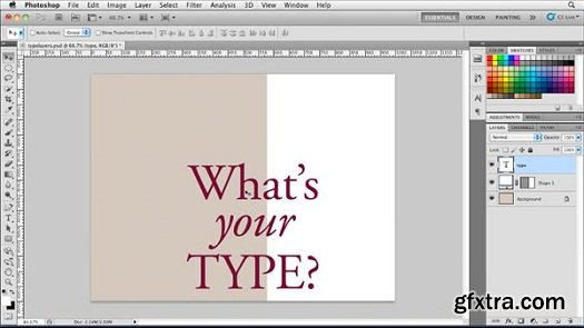 Photoshop for Designers: Type Essentials