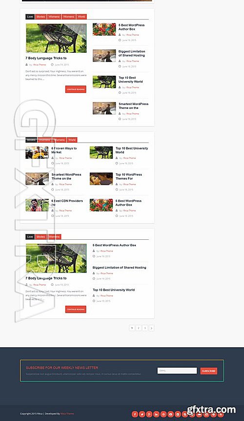 CM - Ritca Blog Magazine WordPress Theme