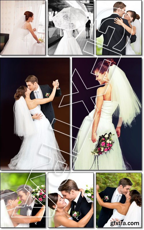 Wedding Couple - Stock photo