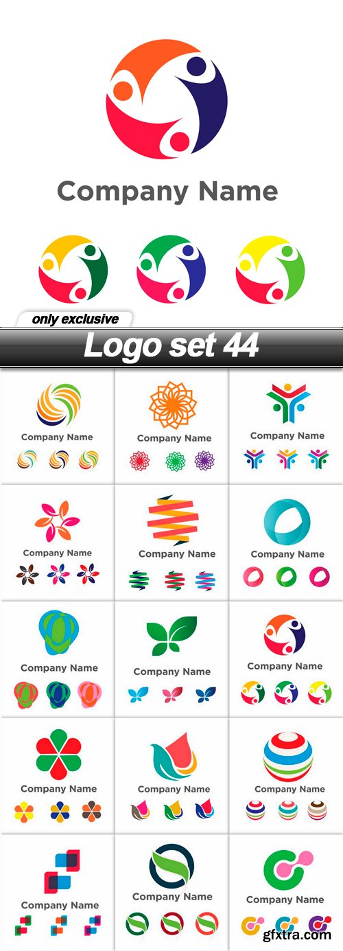 Logo set 44 - 15 EPS