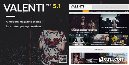 ThemeForest - Valenti v5.1.1 - WordPress HD Review Magazine News Theme - 5888961