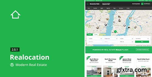 ThemeForest - Realocation v2.1.0 - Modern Real Estate WordPress Theme - 7605274