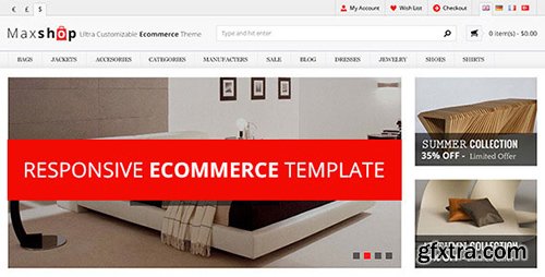 ThemeForest - MaxShop Responsive eCommerce Template (Update: 28 June 15) - 5290629