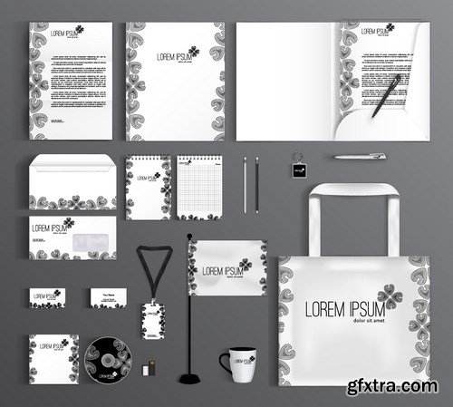 Corporate Identity Template - Vector Design Business Set, 20x EPS