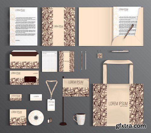 Corporate Identity Template - Vector Design Business Set, 20x EPS