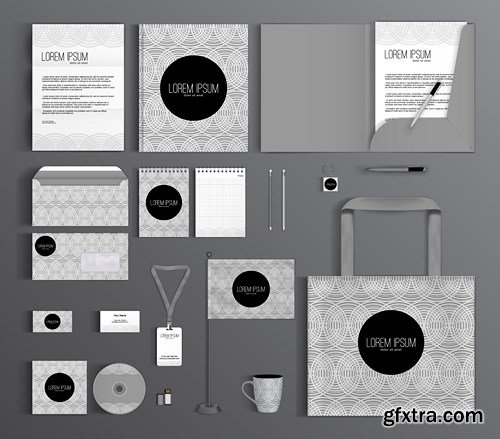 Corporate Identity Template - Vector Design Business Set, 20x EPS